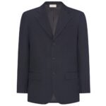 The Row Wren Jacket Midnight Blue