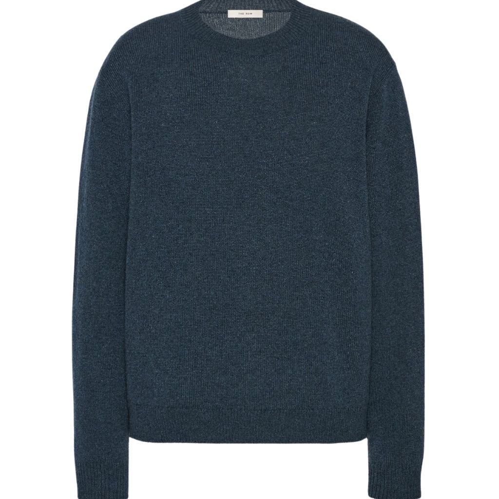 21 The Row Dumbo Sweater Slate Blue