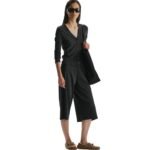 The Row Dusk Pant Charcoal Melange