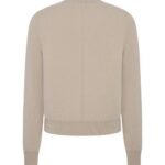 The Row Benji Crew Neck Sweater Limestone