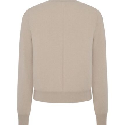 The Row Benji Crew Neck Sweater Limestone