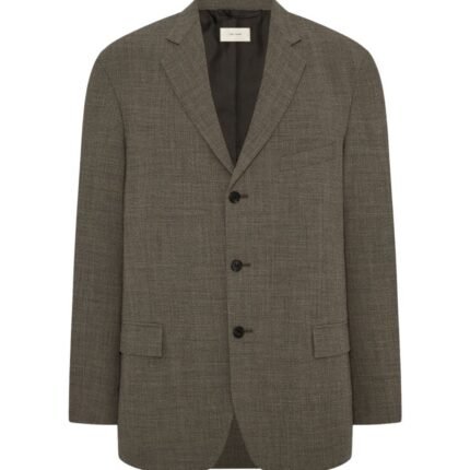 The Row Poe Jacket Basalt Beach