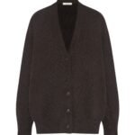 The Row Pranavi Cardigan Dark Brown
