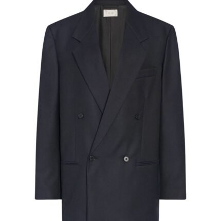 The Row Yani Jacket Dark Navy