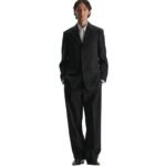 The Row Wren Jacket Midnight Blue