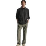 The Row Menville Top Charcoal Melange