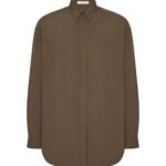 The Row Nilo Shirt Nut Brown