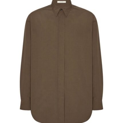 The Row Nilo Shirt Nut Brown