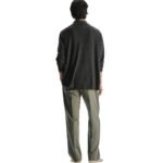 The Row Menville Top Charcoal Melange