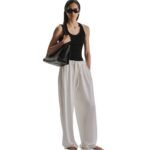 The Row Faz Pant White