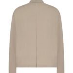 The Row Djon Polo Top Taupe