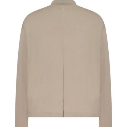 The Row Djon Polo Top Taupe