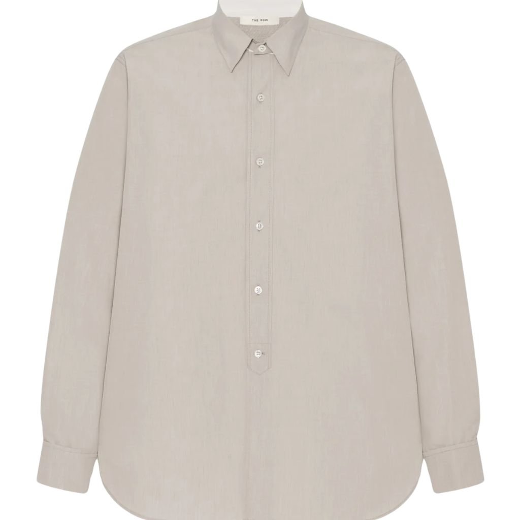31 The Row Melchior Shirt Deep Bistre