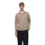The Row Franz Sweater Taupe