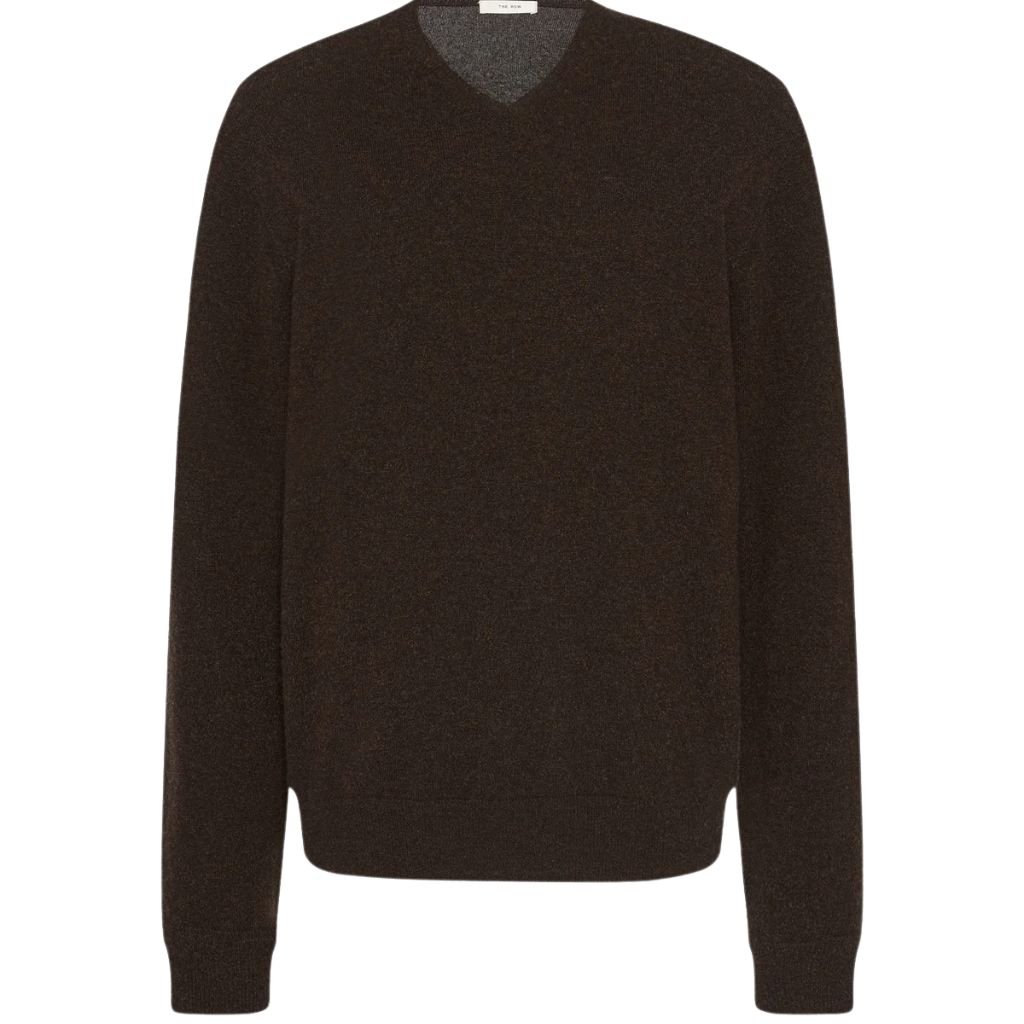 35 The Row Rod Sweater Brown Melange
