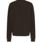 The Row Rod Sweater Brown Melange