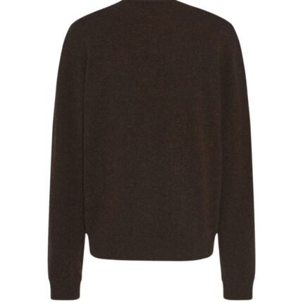 The Row Rod Sweater Brown Melange