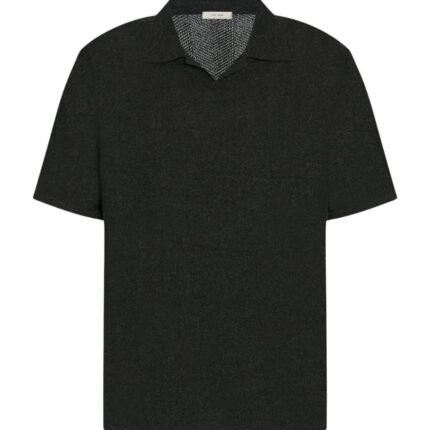 The Row Morand Top Charcoal