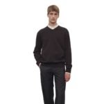 The Row Rod Sweater Brown Melange