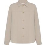 The Row Oslo Jacket Light Pebble