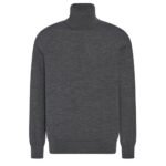 The Row Adlan Turtleneck Charcoal Melange
