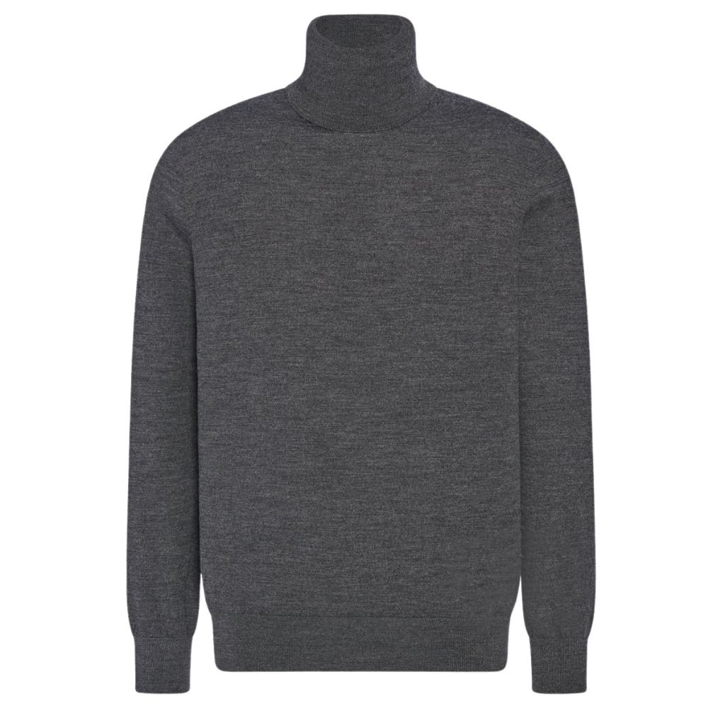 37 The Row Adlan Turtleneck Charcoal Melange