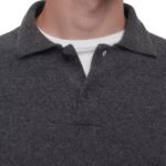 The Row Tiger Polo Medium Grey Melange