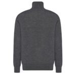 The Row Adlan Turtleneck Charcoal Melange
