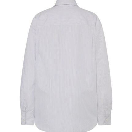 The Row Pace Shirt White Blue Stripe