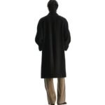 The Row Perlin Coat Dark Charcoal