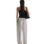 The Row Faz Pant White