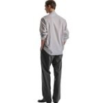 The Row Pace Shirt White Blue Stripe