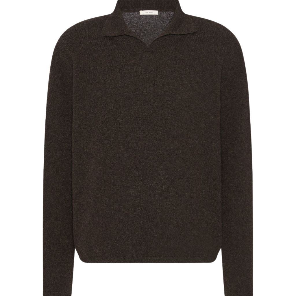 5 The Row Franz Sweater Brown Melange
