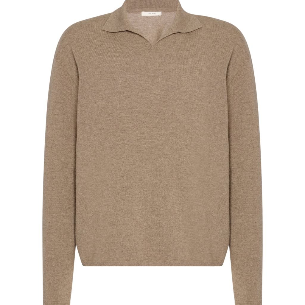 5 The Row Balzac Turtleneck Charcoal Melange