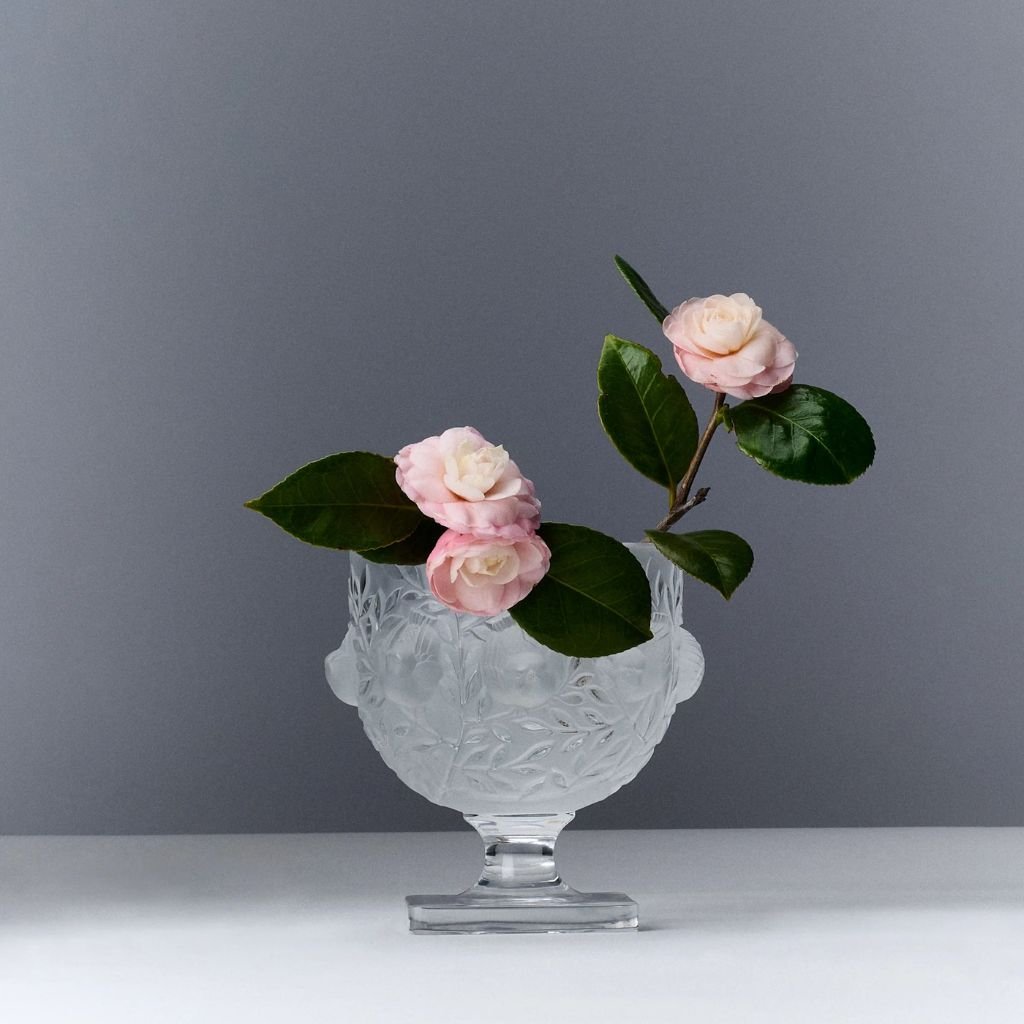 6 The Row Birds in Flight Glass Bowl