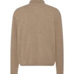 The Row Balzac Turtleneck Charcoal Melange