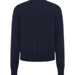 The Row Benji Crew Neck Sweater Dark Navy