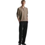 The Row Bertram Polo Light Pebble