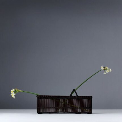 The Row Parallel-Line Rectangular Flower Basket