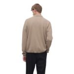 The Row Balzac Turtleneck Charcoal Melange
