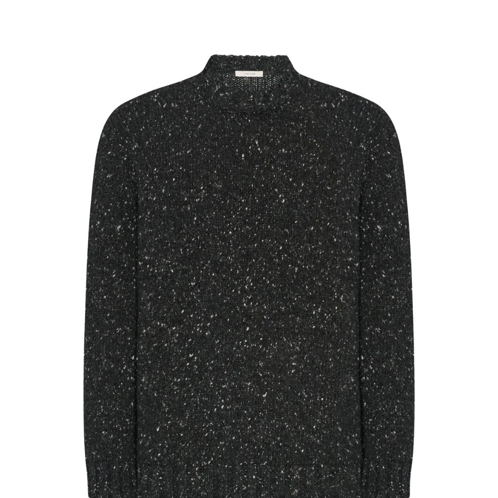 9 The Row Pellegrino Sweater Charcoal Melange