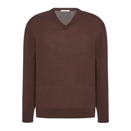 The Row Thamm Sweater Chocolate
